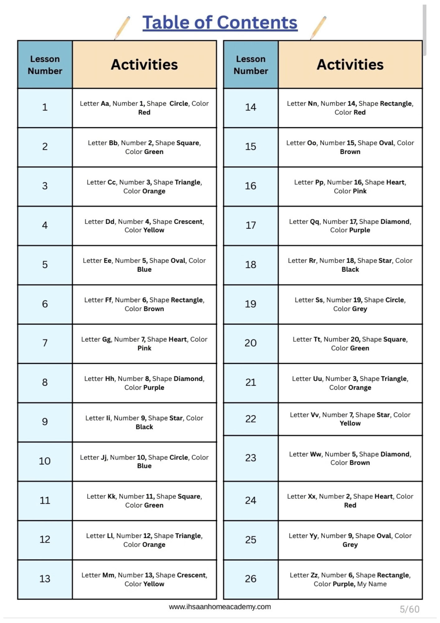 Pre-Kindergarten Activity Book - Image 3