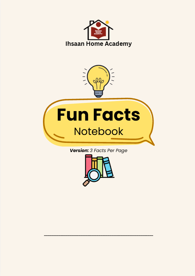 Fun Facts Notebook