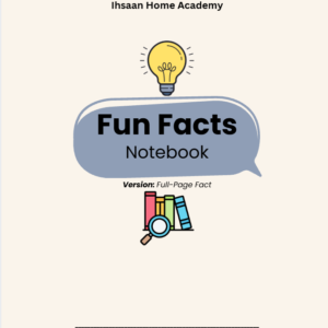 Fun Facts Notebook – Version 2