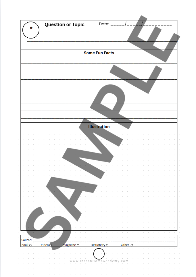 Fun Facts Notebook - Version 2 - Image 2