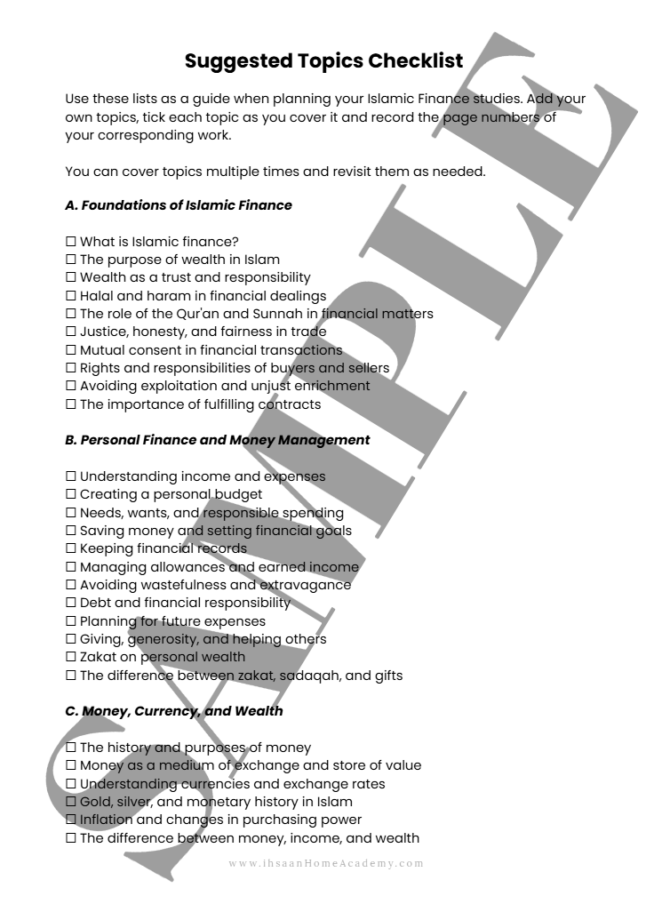 Islamic Finance Notebook - Image 5